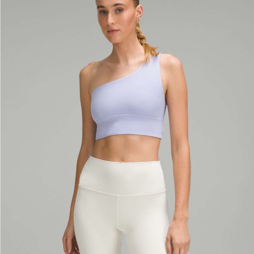 LULULEMON Purple One-Shoulder Sports Bra